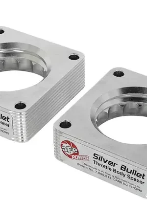 aFe Silver Bullet Throttle Body Spacer 09-18 Nissan 370Z V6-3.7L (VQ37VHR) Best Seller