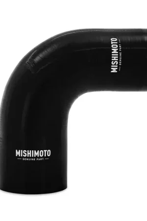 Handmade Mishimoto Silicone Reducer Coupler 90 Degree 2.75in to 3in - Black