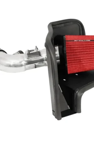 Spectre 09-14 Toyota Corolla 1.8L Air Intake Kit - Polished w/Red Filter Holiday Sale