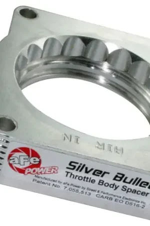 Shop Now aFe Silver Bullet Throttle Body Spacers TBS Ford F-150 04-10 V8-5.4L