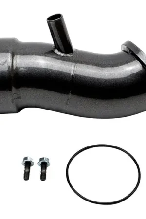 Genuine Wehrli 20-24 Chevrolet 6.6L L5P Duramax 3.5in Intake Horn w/PCV Port - Gloss Black
