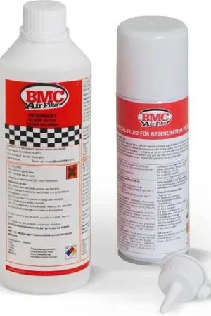 Fan Favorite BMC Complete Filter Washing Kit - 500ml Detergent & 200ml Oil Spray (Aerosol)