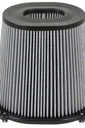 Final Sale aFe Quantum Pro DRY S Air Filter Inverted Top - 5in Flange x 8in Height - Dry PDS