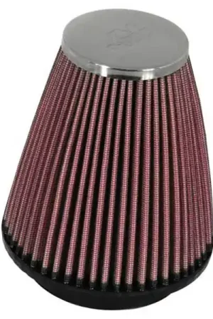 Buy Online K&N Universal Chrome Filter 2.25 Inch Flange / 3.5 Inch Base / 2 Inch Top / 4 Inch Height