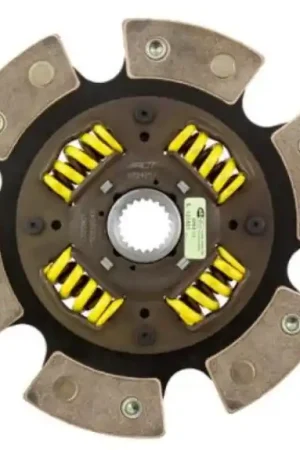 ACT 6 Pad Sprung Race Disc for LS Engine/Flywheel w/Nissan 350Z Trans/Input Shaft (S/O No Cancel) Secure Checkout