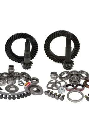 Hot Deal Yukon Gear & Install Kit Package Jeep XJ w/Dana 30 Front & Chrysler 8.25in Rear - 4.56in Ratio