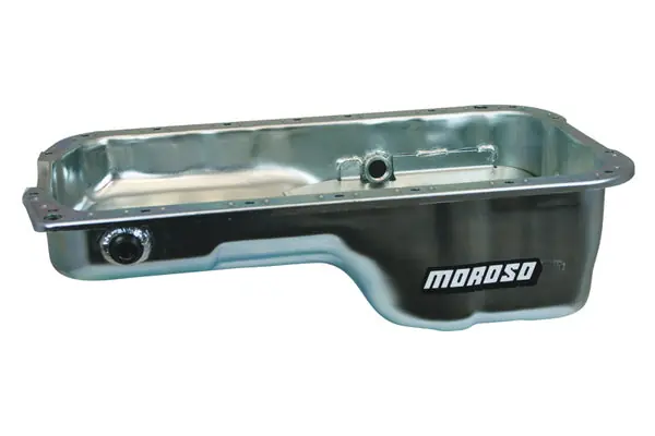 Moroso Honda 2.2/2.3L H Series Stock (w/Oil Drainbacks) Wet Sump 4qt 5.25in Steel Oil Pan Save Now