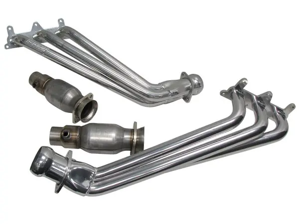 BBK 10-11 Camaro V6 Long Tube Exhaust Headers With Converters - 1-5/8 Silver Ceramic Factory Price
