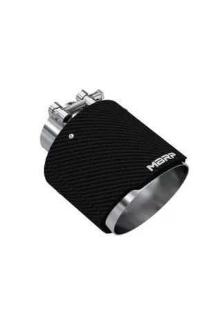 Clearance MBRP Universal Carbon Fiber Tip 2.5in ID / 5in OD Out / 6.5in Length Angle Cut Dual Wall