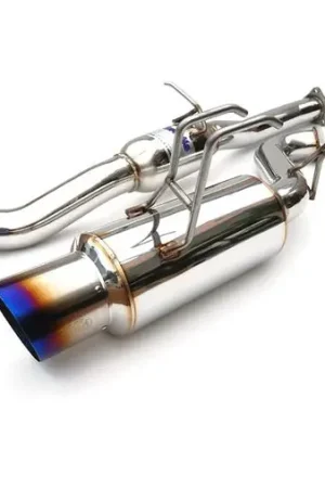 Budget Invidia 03-04 Mini Cooper S 60mm (80mm tip) Titanium Tip Cat-back Exhaust *OVERSIZE SHIPPING*