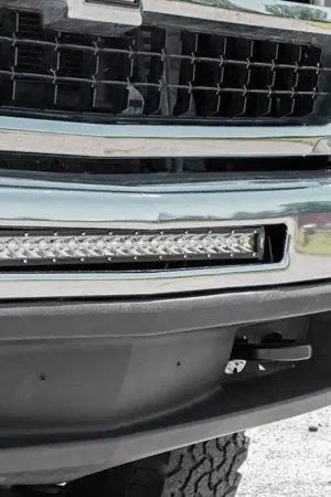 Top Rated Chevrolet 20 Inch Single Row LED Bumper Mount 07-13 Silverado 1500 Rough Country