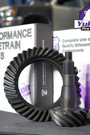 Yukon 11.5in AAM 4.11 Rear Ring & Pinion Install Kit Positraction 4.125in OD Pinion Bearing Clearance