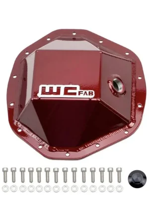 Last Chance Wehrli 20-24 GM Duramax - 19-23 Ram HD Rear Differential Cover - Red