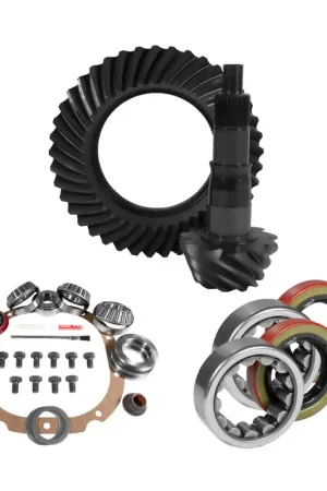 Yukon 8.8in Ford 3.55 Rear Ring & Pinion Install Kit 2.53in OD Axle Bearings and Seals Must Have