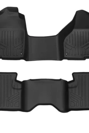 Heavy Duty Floor Mats Front/Rear-12-18 Dodge RAM 1500 Quad Cab Half Console Rough Country Special Discount