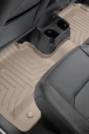 WeatherTech 2018+ Lincoln Navigator L Rear FloorLiner HP - Tan Grab Now