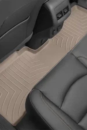 WeatherTech 2019+ Chevrolet Silverado 1500 Rear FloorLiner - Tan Same Day Shipping