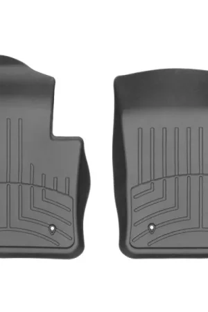 WeatherTech 2017+ Mini Countryman Front FloorLiner - Black (Fits Auto and Manual Trans; FWD and AWD) Luxury