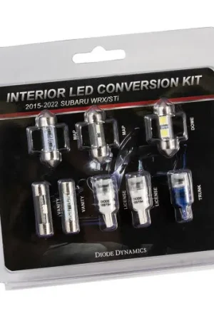 Low Price Diode Dynamics 15-19 Subaru WRX Interior Light Kit Stage 1 - Blue
