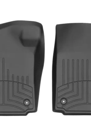 Crafted WeatherTech 08-14 Chevrolet Silverado 2500/3500 Crew/Extended Cab Front FloorLiner - Black