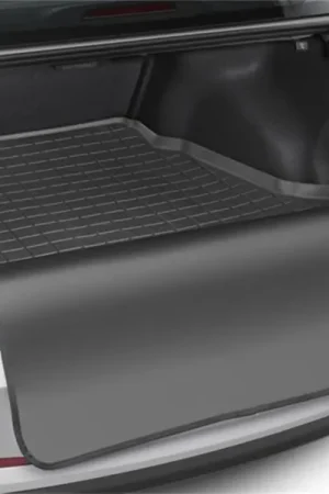 Clearance WeatherTech 04-06 Jeep Wrangler Unlimited Cargo Liner w/ Bumper Protector - Black