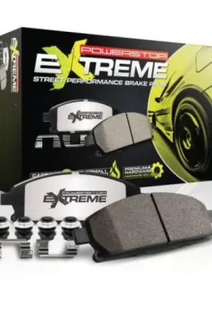 Order Now Power Stop 20-21 Ford Mustang Rear Z26 Street Brake Pads w/Hardware