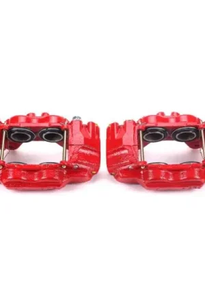 Power Stop 03-09 Lexus GX470 Front Red Calipers w/o Brackets - Pair Authentic