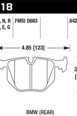 New Arrival Hawk 01-06 BMW 330 / 97-01 740I / 96-01 750IL / 03-06 BMW M3 / 00-03 M5 / 00-06 X5 / 06-08 Z4 / 03-0