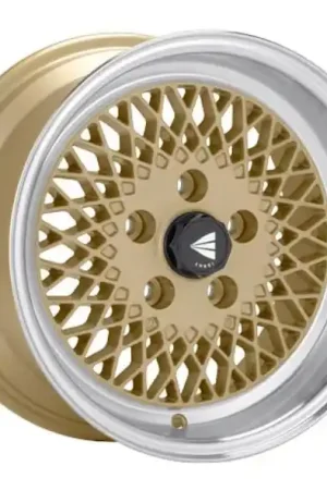 Worldwide Shipping Enkei92 Classic Line 15x7 38mm Offset 4x100 Bolt Pattern Gold Wheel
