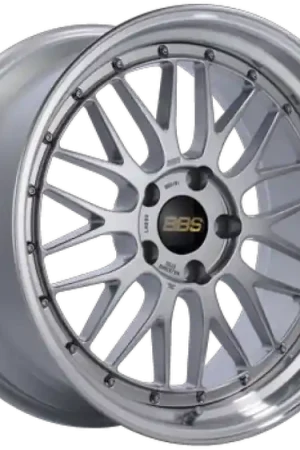 Flash Sale BBS LM 20x10.5 5x112 ET15 Diamond Silver Wheel 80mm PFS/Clip Required