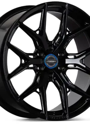 Vossen HF6-4 22x9.5 / 6x135 / ET20 / Deep Face / 87.1 - Gloss Black Wheel Weekend Sale