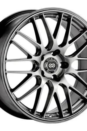 Enkei EKM3 18x8 5x112 Bolt Pattern 45mm Offset 72.6 Bore Dia Performance Hyper Silver Wheel Super Sale