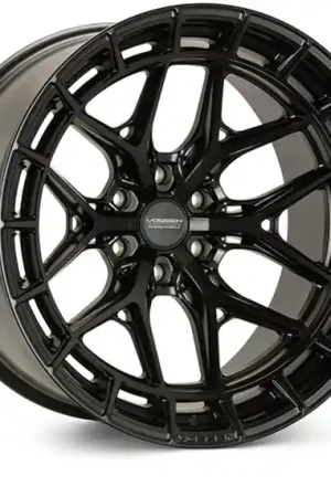 Vossen HFX-1 17x9 / 6x135 / ET0 / Deep / 87.1 CB - Satin Black Wheel Low Price