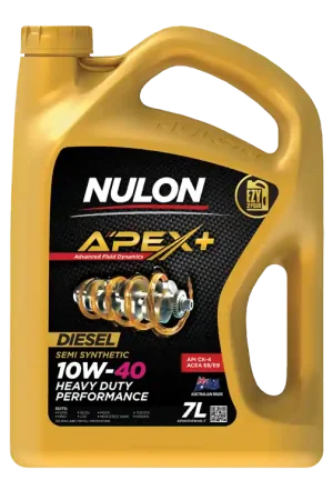 High Quality Nulon APXHD10W40-7 Diesel Semi Synthetic 10W-40 Engine Oil 7L (Pickup Only)