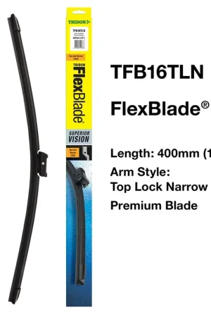 Special Offer Tridon Flexblade - Top Lock Narrow 16In - TFB16TLN