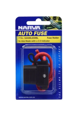 Narva 54406LEDBL Waterproof Standard ATS Blade Fuse Holder Limited Time