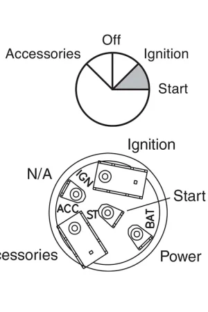Narva 64026 4 Position Ignition Switch fits International Trucks Get Yours