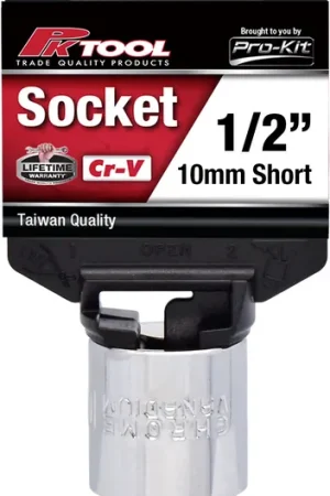 PKTool 1\\/2 inch Dr 10mm Short Socket - PT10610 (Pickup Only) Low Price