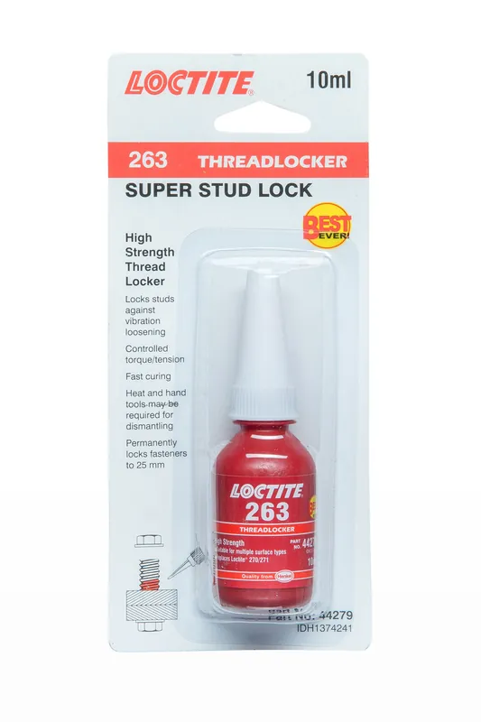 Loctite 263 - Threadlocker - High Strength - Red 10Ml - 44279 One Day Deal