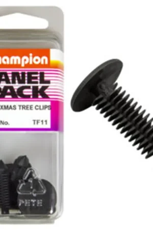 Reduced Price Champion Fasteners Christmas Tree Clips (20.4mm Head, 27mm Length, to Suit 4.6-7mm Hole) - Pack of 5 - TF11