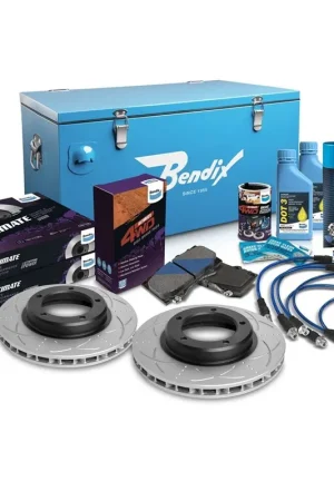 Exclusive Bendix Ultimate 4Wd REAR Brake Upgrade Kit - U4WD-BUK37 (Bulky Item - Freight charges apply) (Bulky Item - Freight Applies)