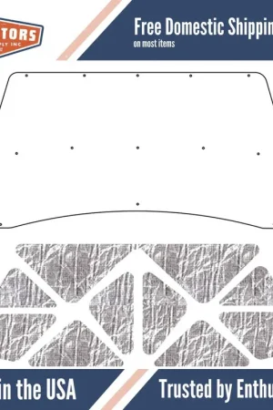 Cowl/Dash Insulation Kit for 1994-2001 Dodge Truck Regular Cab Brand New