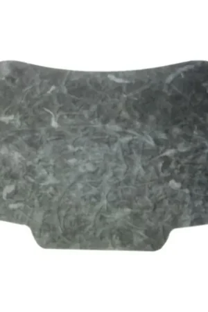 Hood Insulation Pad Flat Fiberglass 1/2" w/Clips 1pc Gray/Black, for 74-78 Matad Last Chance