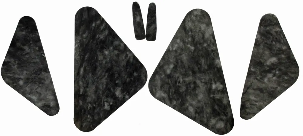 Hood Insulation Pad Flat Fiberglass 6pc for 1961-61 Chevrolet USA Made Best Price