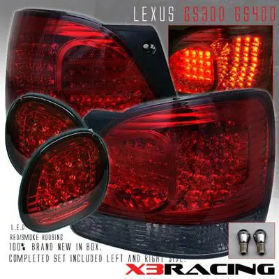 Money Back Guarantee Red Smoke LED Altezza Taillights