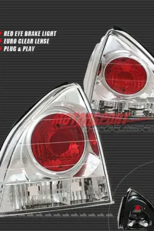 Chome Clear Red Eye Taillights Fresh Stock