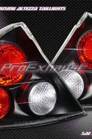 Professional Grade JDM Black Altezza Taillights