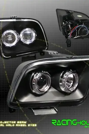 Shop Now Black Dual Halo Headlights