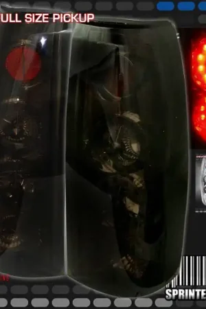 Smoke Twin LED Taillights Brand New