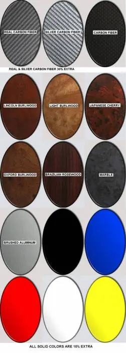 Fan Favorite Carbon Fiber Dash Kit